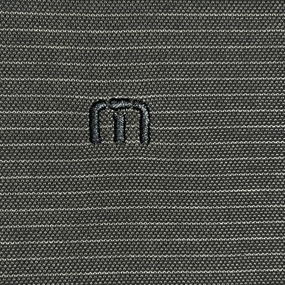 TRAVIS MATTHEW Pima Cotton Polo Shirt Men’s Medium Blue Stripe Performance Golf - Picture 5 of 15